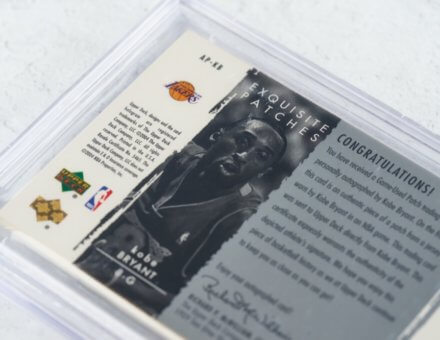 2003-04 Upper Deck Exquisite Collection Autographed Kobe Bryant Card