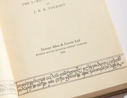 1954-1955 First Edition, First Issue of The Lord of the Rings Trilogy