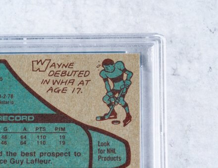 1979 Topps Wayne Gretzky #18 Rookie Card