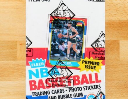 1986-87 Fleer Basketball Wax Box (Sealed)