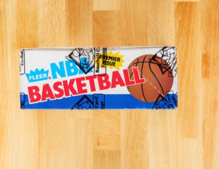 1986-87 Fleer Basketball Wax Box (Sealed)