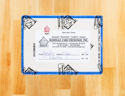 1986-87 Fleer Basketball Wax Box (Sealed)