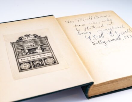 First Edition, First Issue of The Great Gatsby (Inscribed)