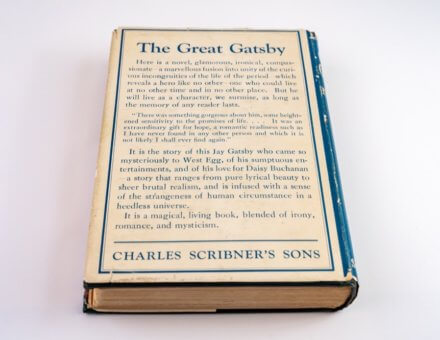 First Edition, First Issue of The Great Gatsby (Inscribed)