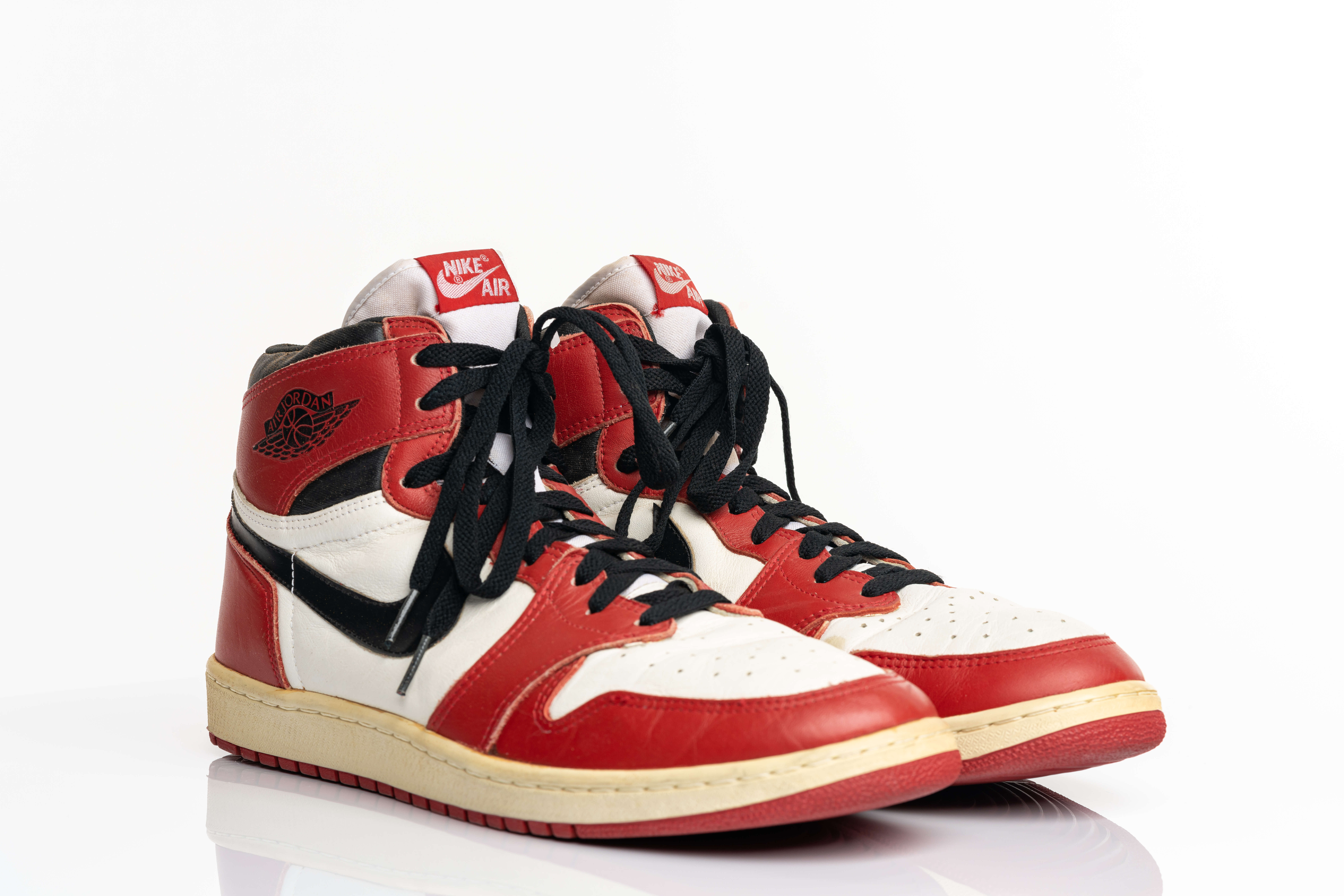 1985 Michael Jordan Rookie Game-Worn Air Jordan 1’s