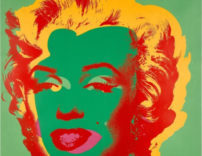 ’67 ANDY WARHOL MARILYN MONROE PRINT