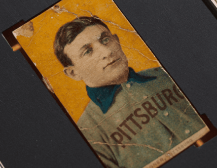 1909-1911 T206 Honus Wagner Card