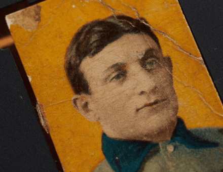1909-1911 T206 Honus Wagner Card